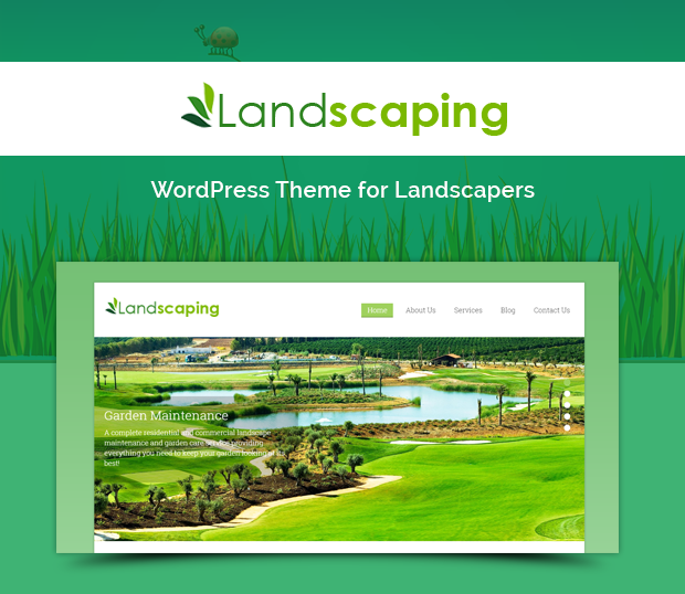 Landscaping WordPress Theme