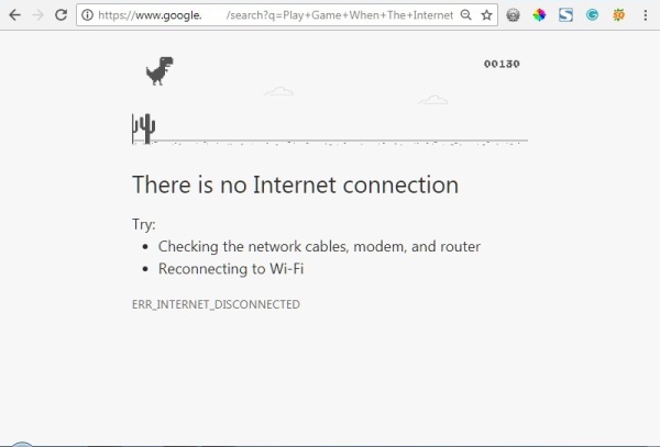 Play Game When The Internet Connection Is Interrupted